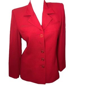 LARRY LEVINE Red Blazer